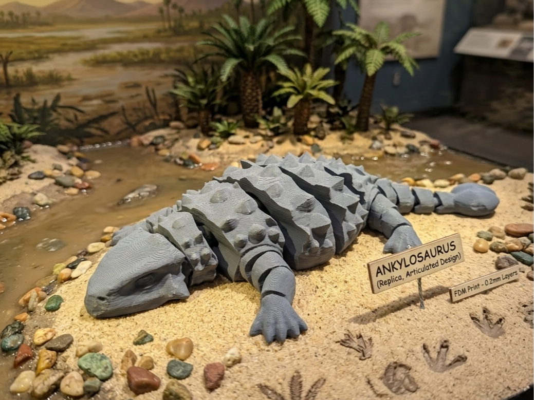 Articulated Ankylosaurus: Hands-On Prehistory