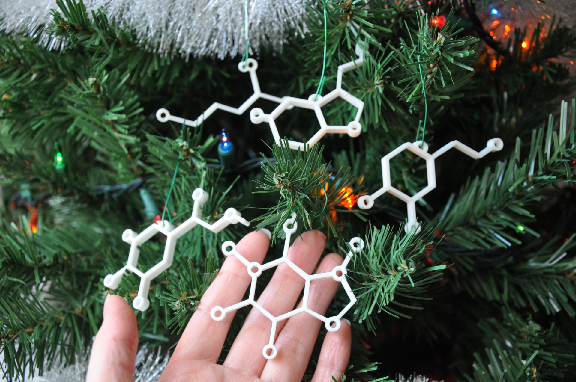 Molecule Ornaments