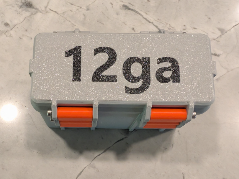 12 Gauge 10rnd 2 3/4, 3, and 3 1/2in Ammo boxes