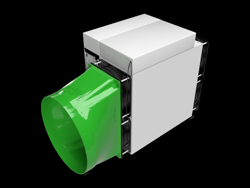 Cubierta de conducto de ventilador 8" Antminer