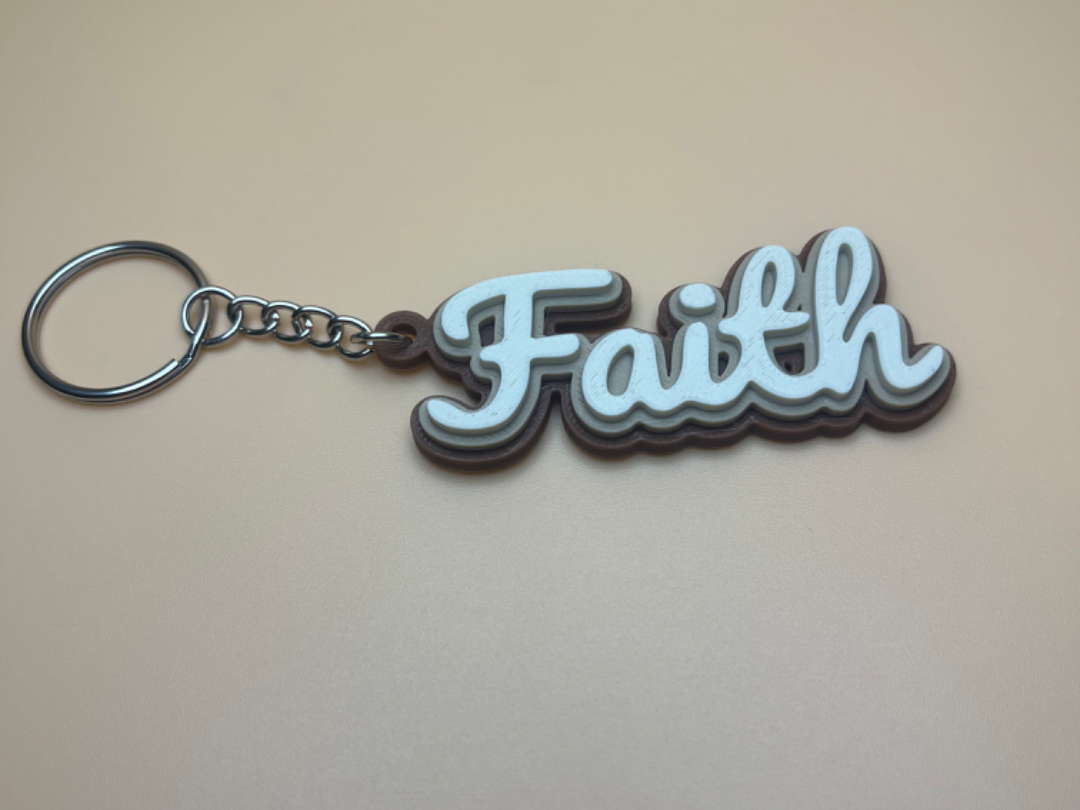 Faith Keychain