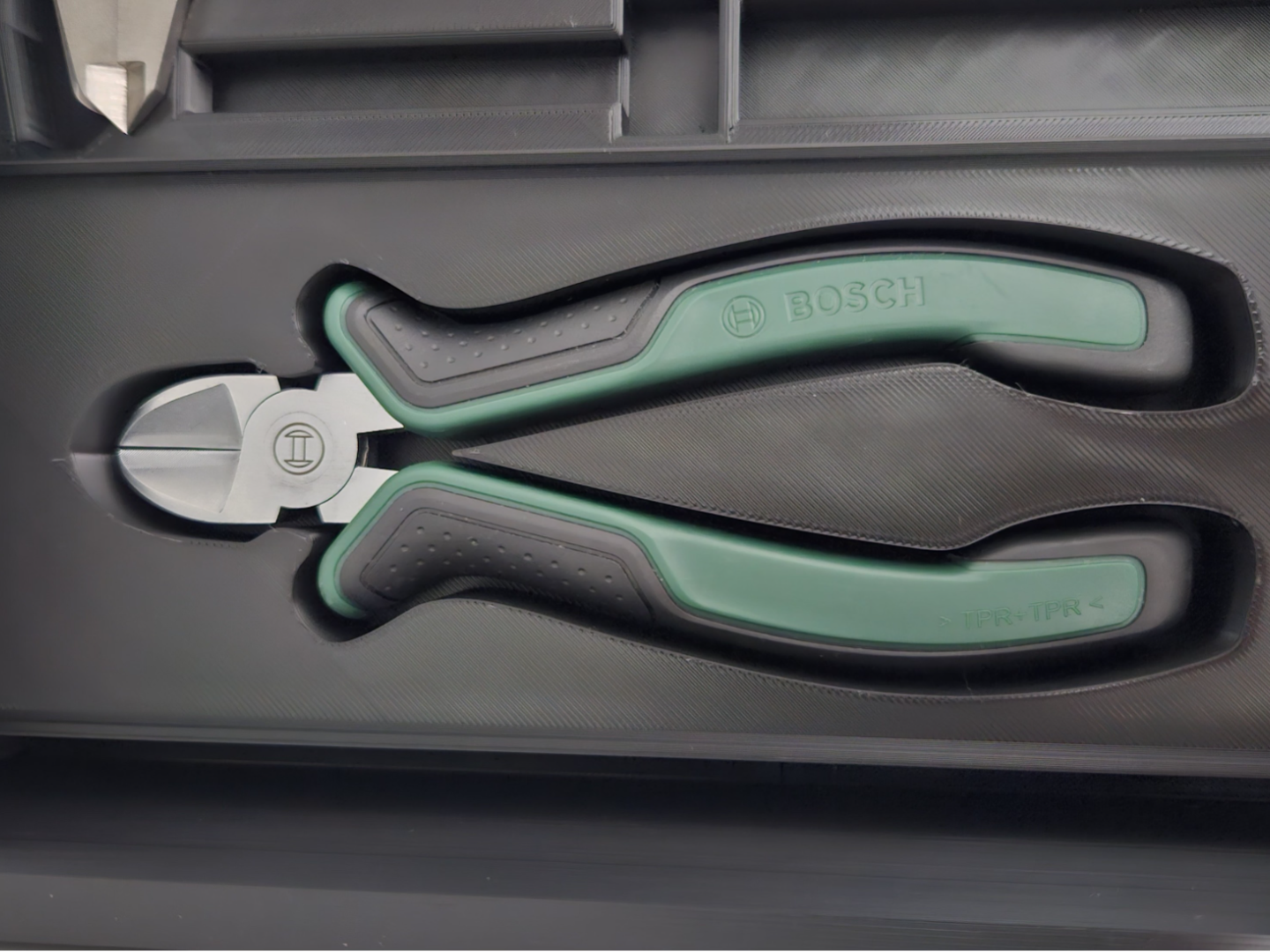Gridfinity: Bosch Diagonal Side Cutter Holder