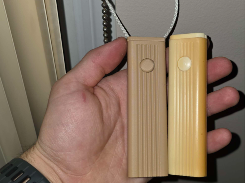 Window blind cord tensioner replacement