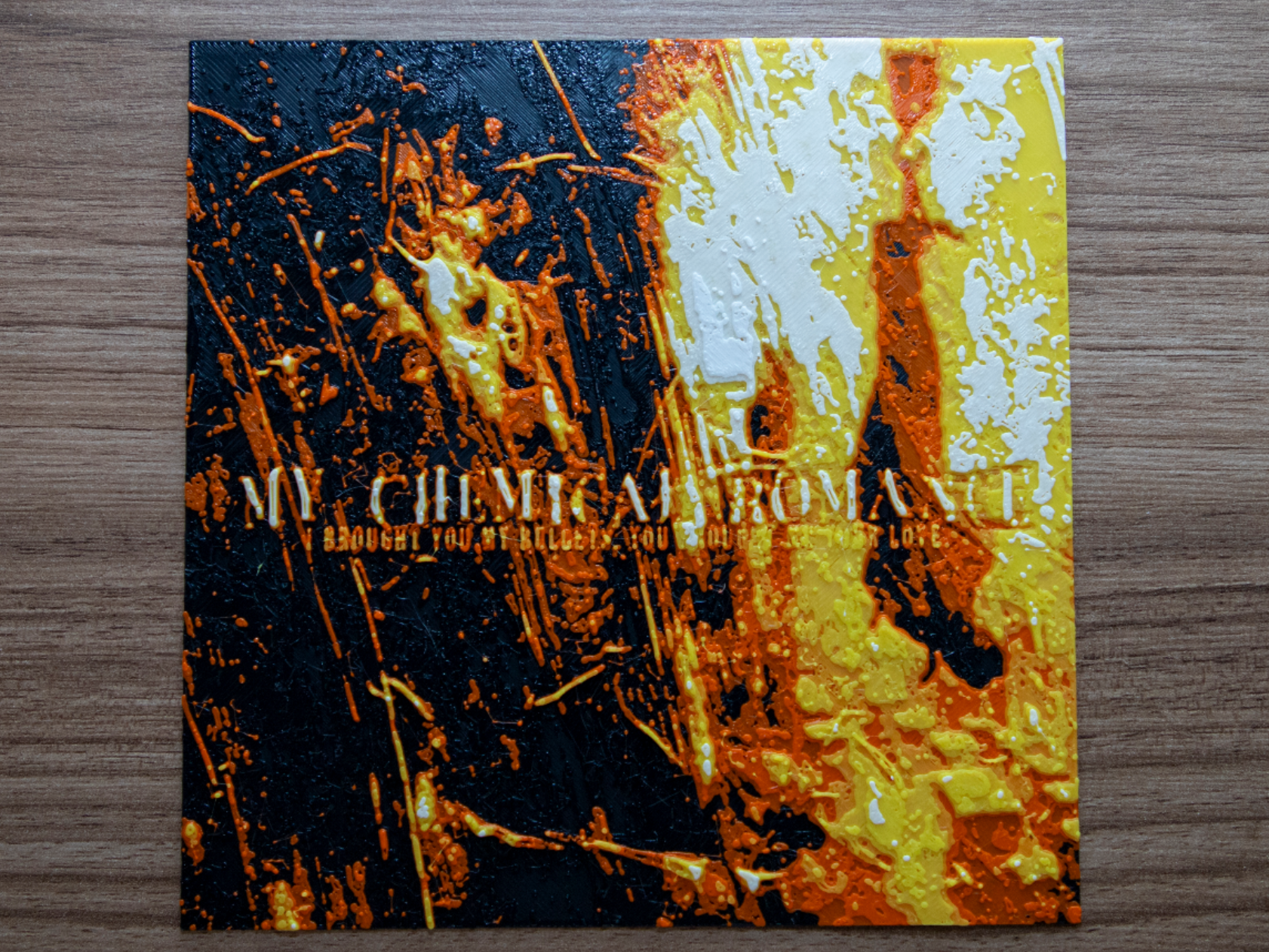 My Chemical Romance Bullets Hueforge