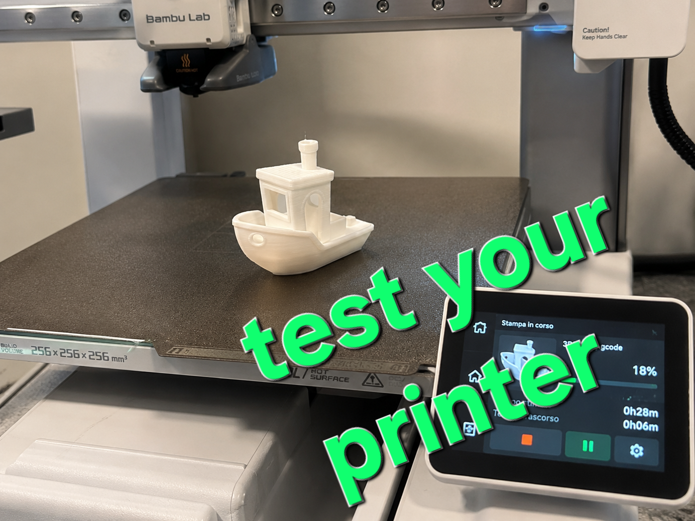Ultimate 3D Benchy from Free3D Lab