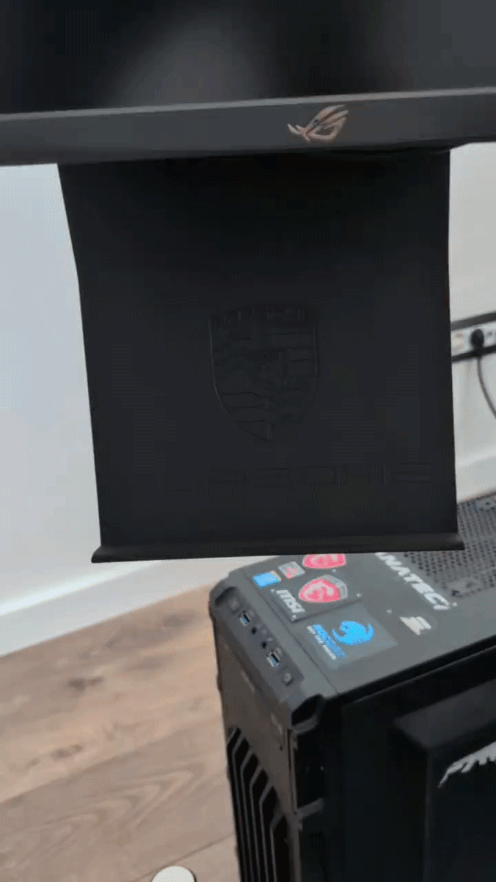 Porsche Simrig Keyboard Tray