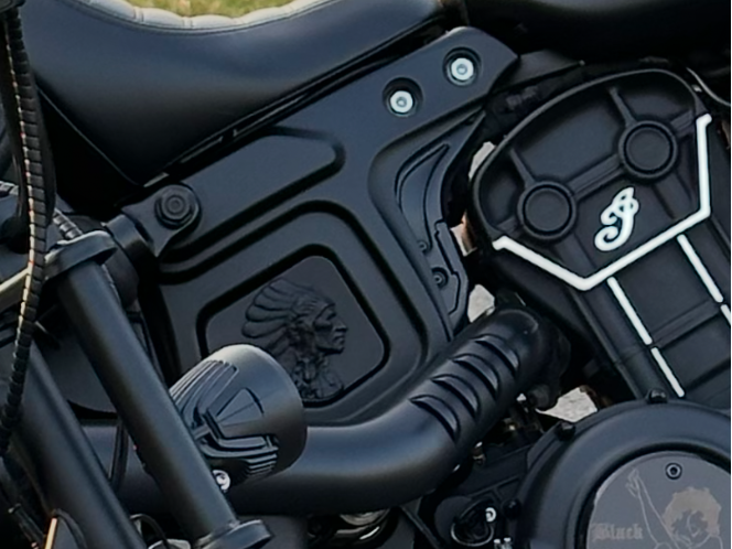 Indian Scout Rahmen Abdeckung Ohne Logo