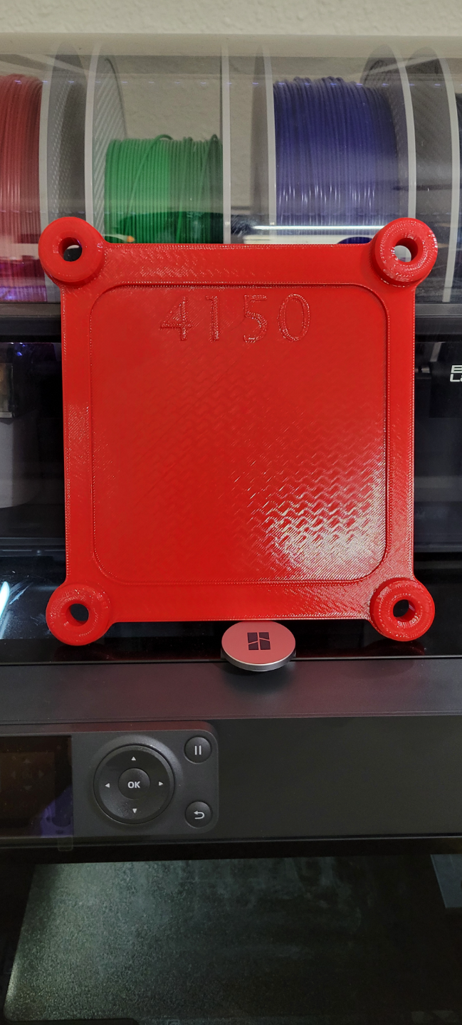4150 Carb Flange Cover