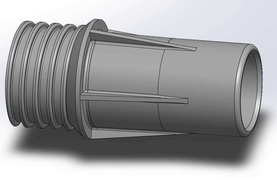 Adapter von Bosch GCM12 GDL auf Staubsauger