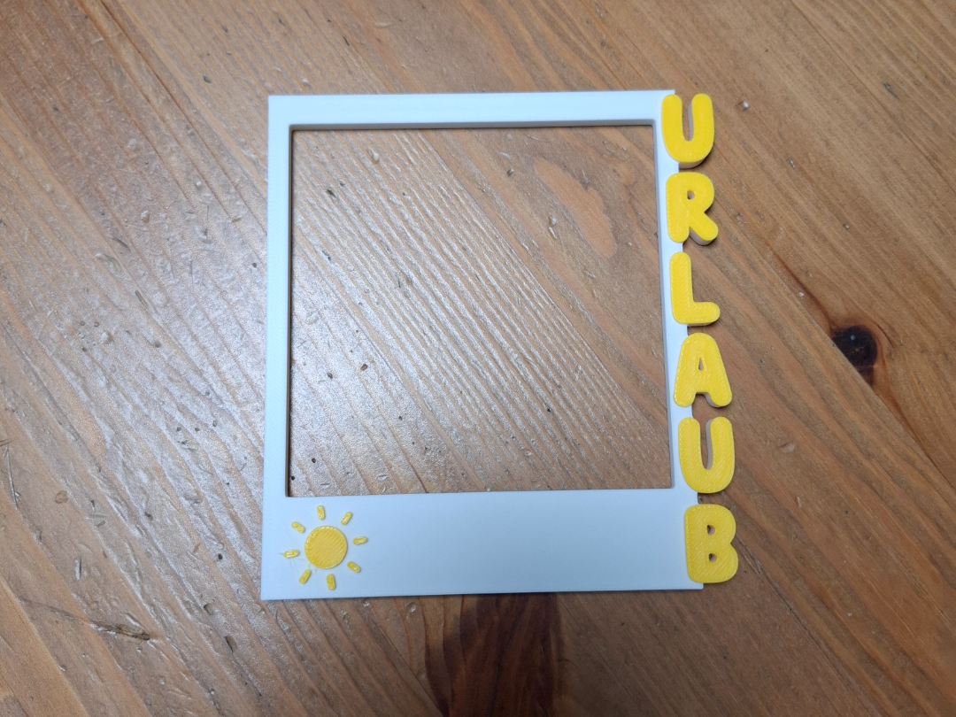 Polaroid "Urlaub"