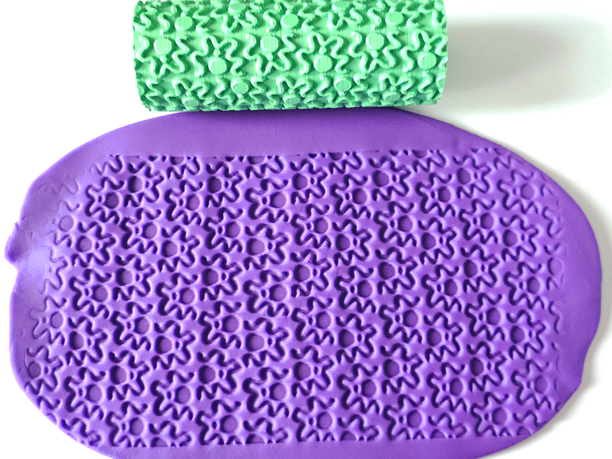Texture Roller Squiggles and Dots
