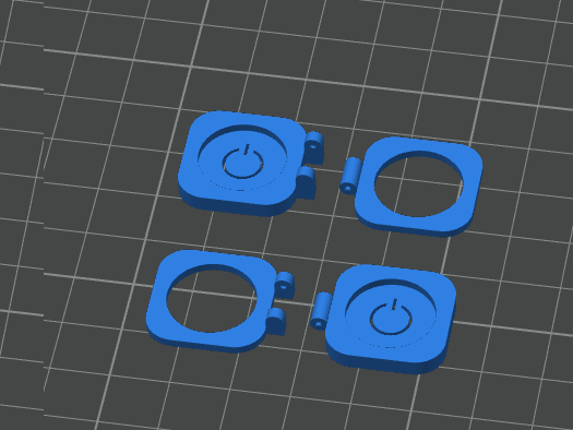 Abdeckung Für LED-Pad Power Button