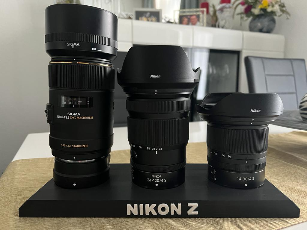 NIKON Z Objektive Halter