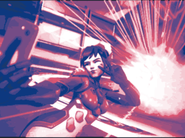 hueforge D.va overwatch