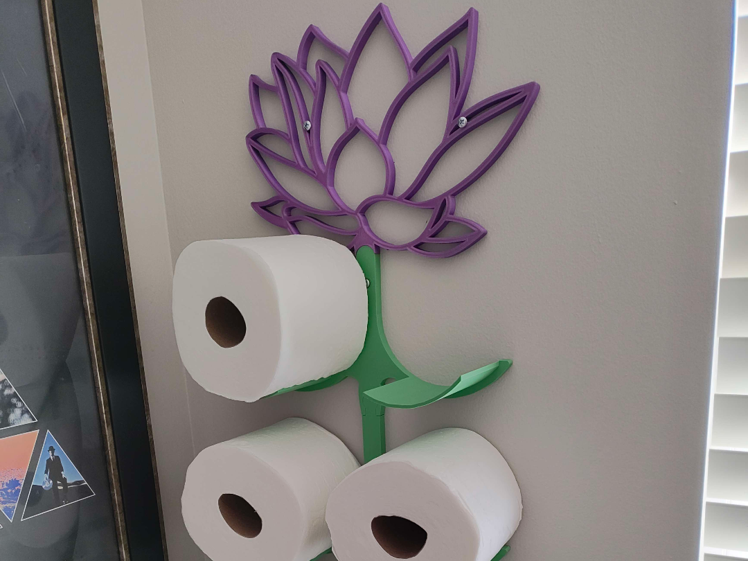 Plant Modular Toilet Paper Holder