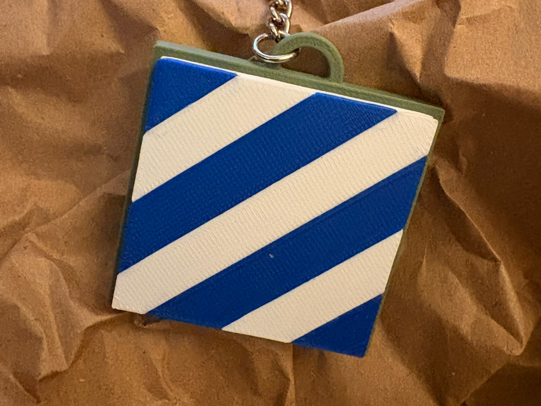 3rd Infantry keychain