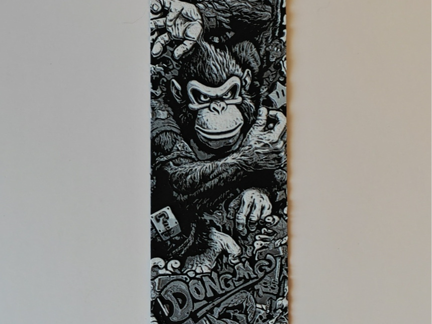 Donkey Kong bookmark.