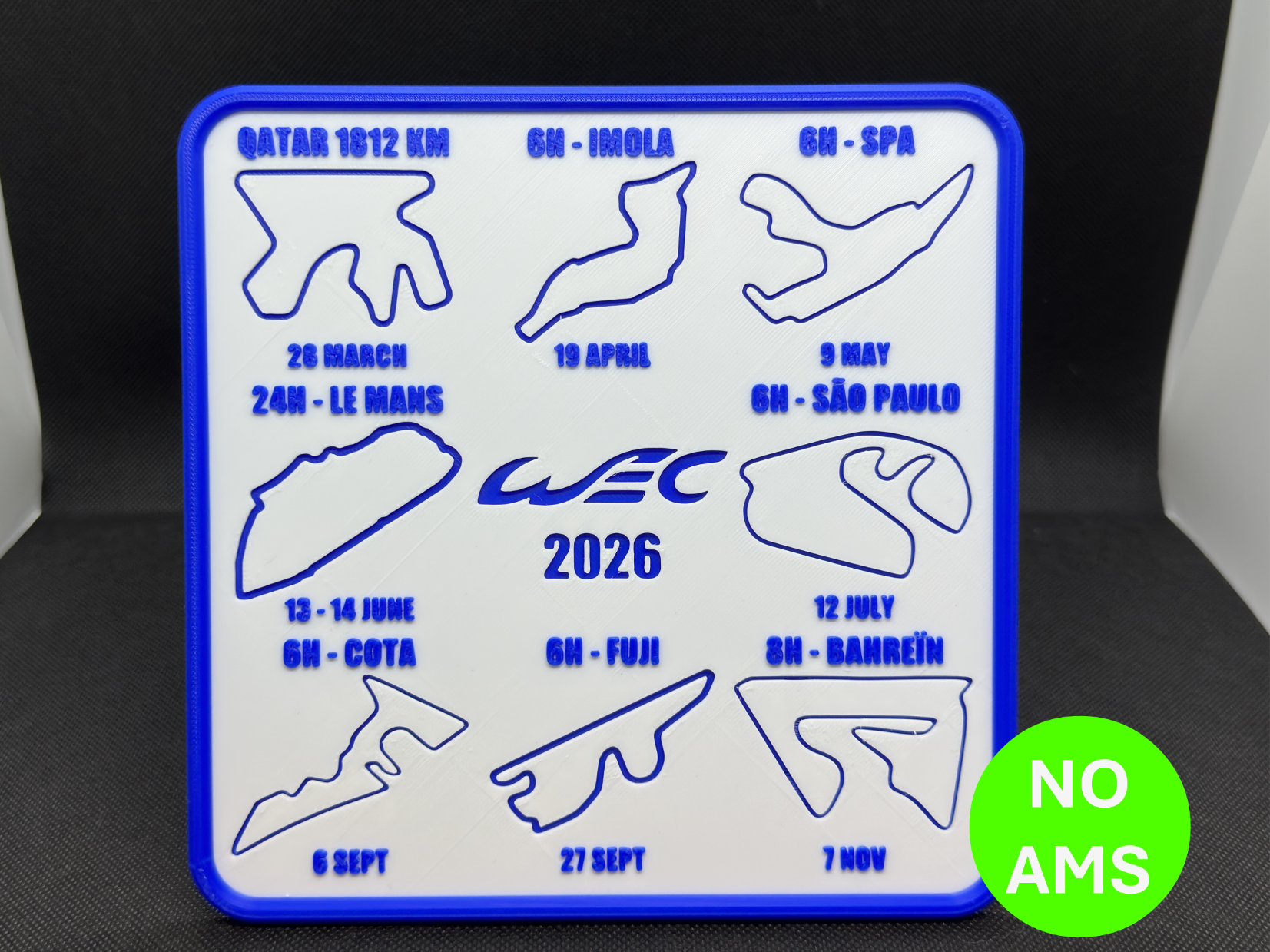 2026 FIA WEC calendar
