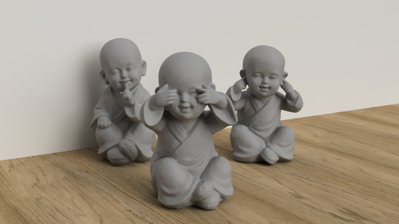 3 Mizaru Buddha