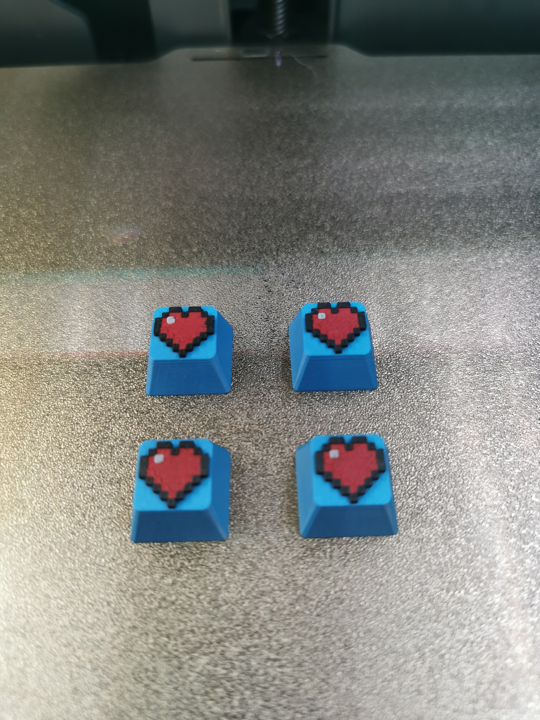 Keycap Minecraft Heart