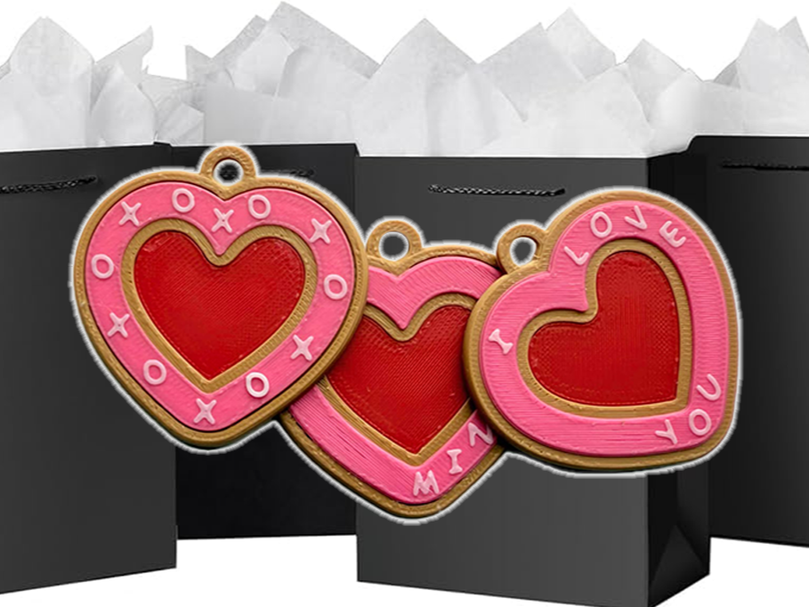 Valentine's Day Cookie Gift Tags Customizable v2