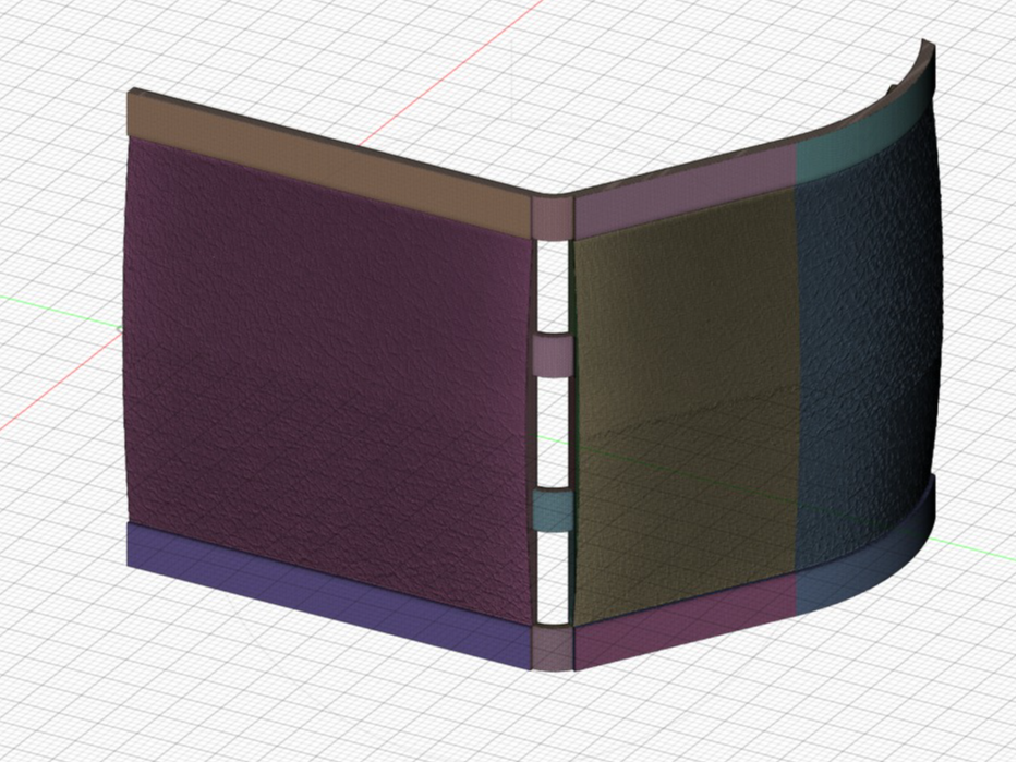 Seatbelt cover for Ford Capri