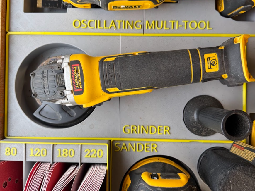 Dewalt Grinder DCG405 Gridfinity Bin