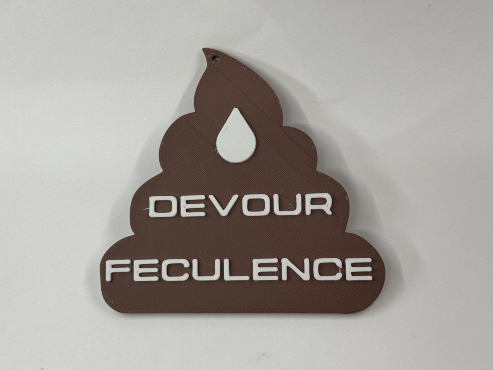 Devour Feculence Placard