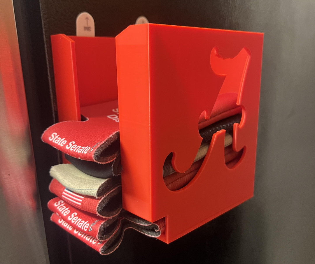 Script A bama coozie holder