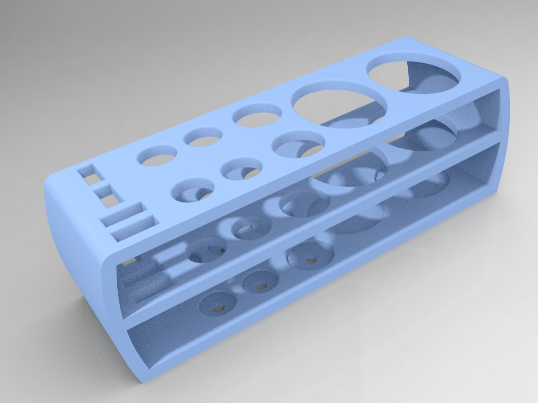 Dental hygiene organizer