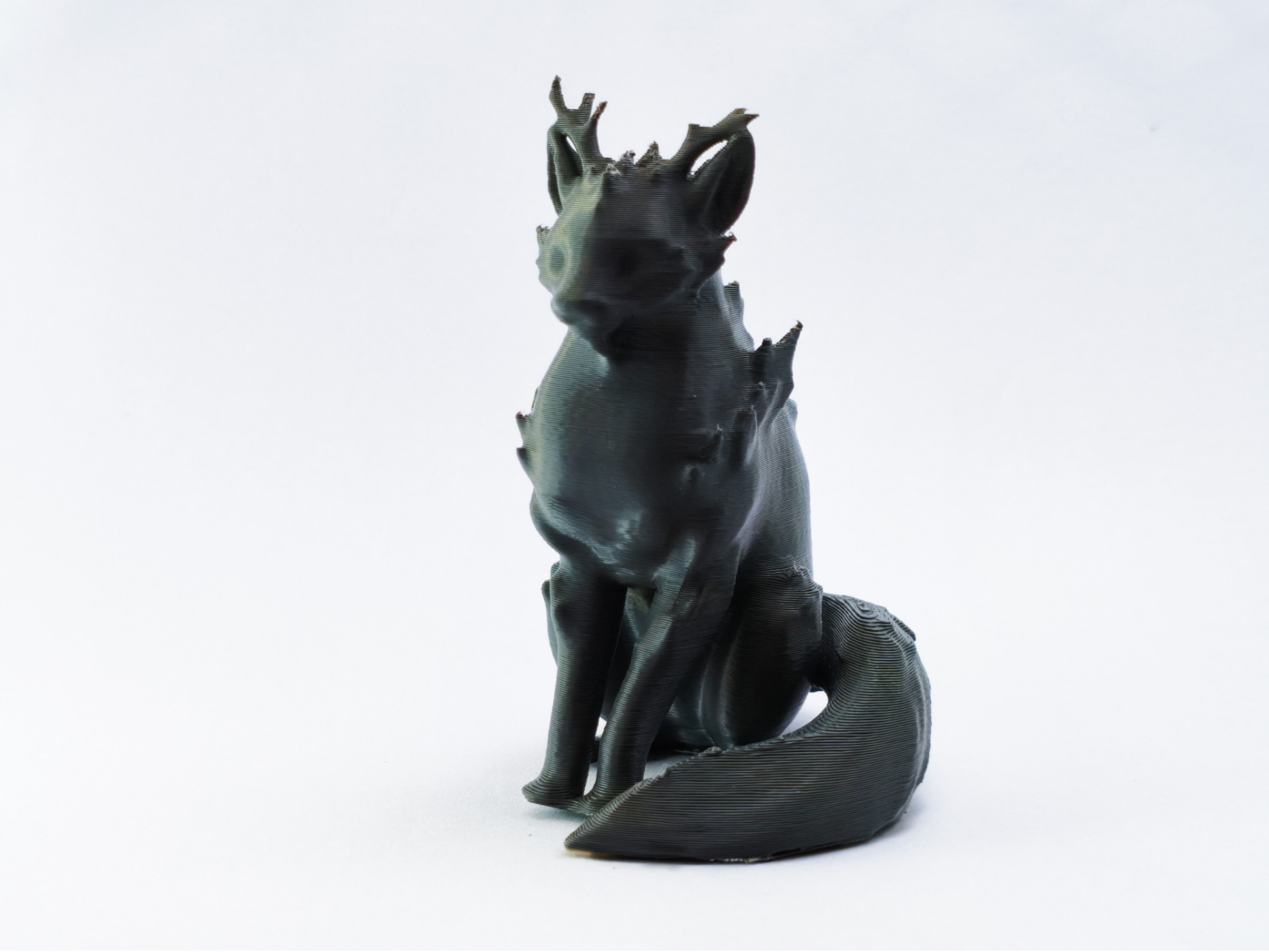 Fantasy Snowy Wolf