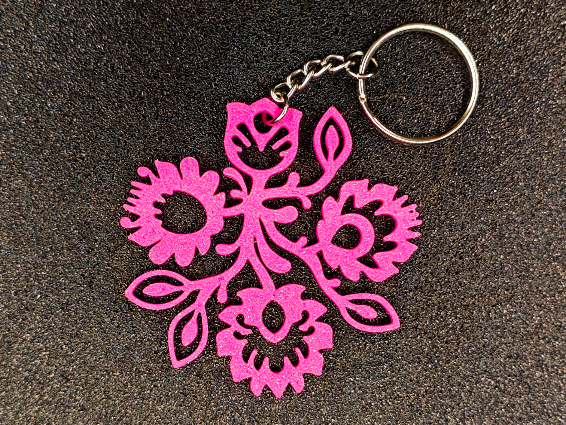 Cool folk style keychain