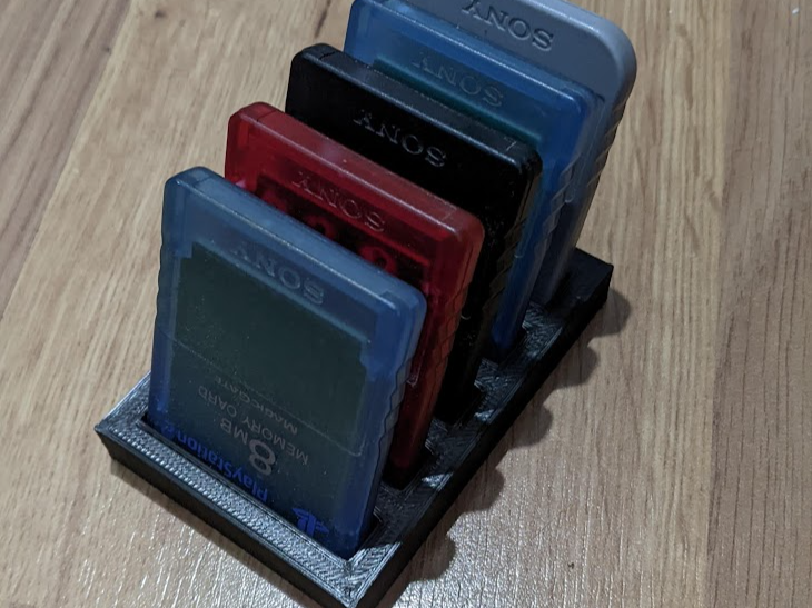 Memory Card Holder PS2