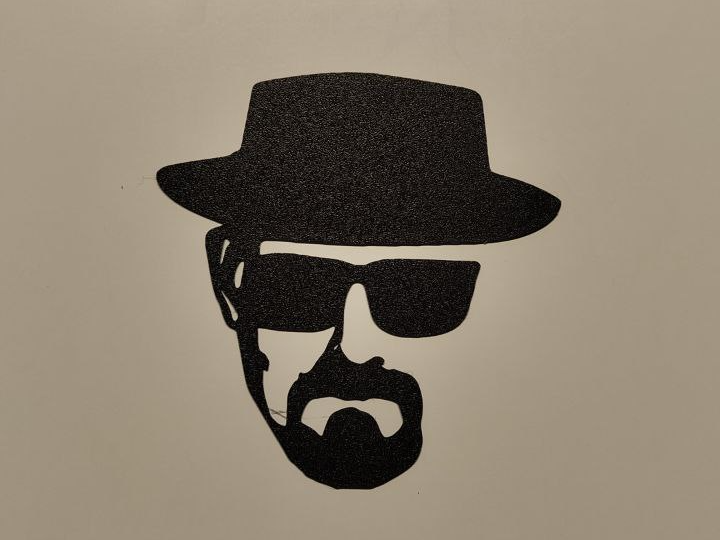 heisemberg (breaking bad) wall art