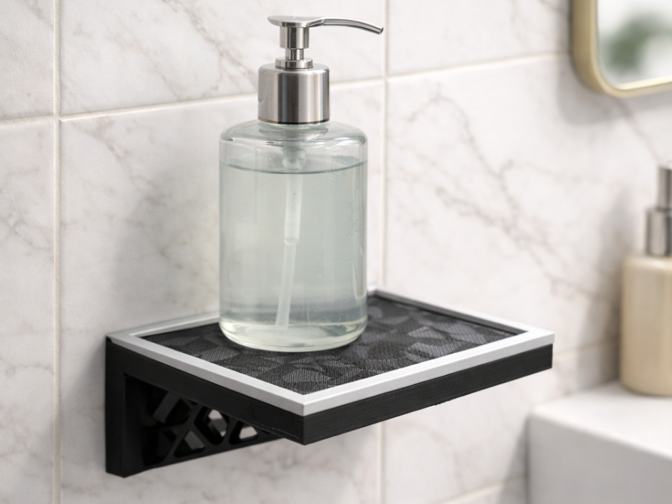 Minimalistic Bathroom Shelf/Small Shelf for 1 item
