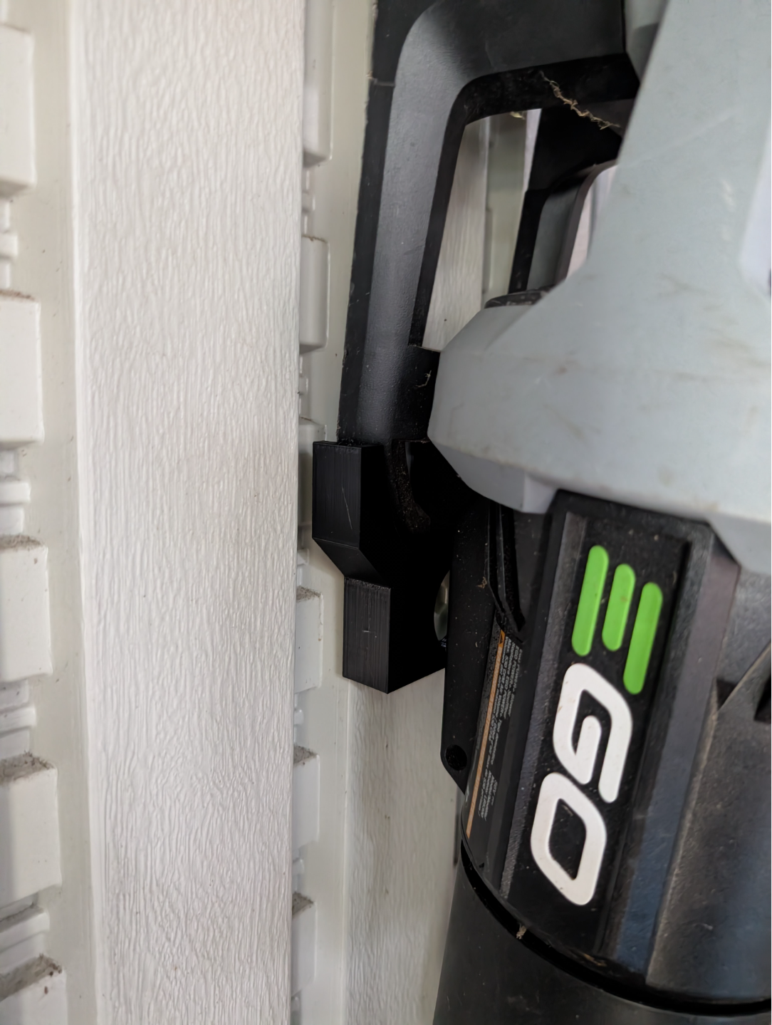 EGO Leaf Blower Suncast Shed Mount