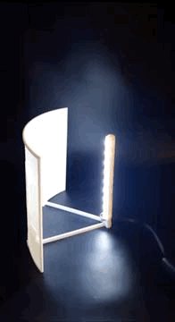 Lithophane holder