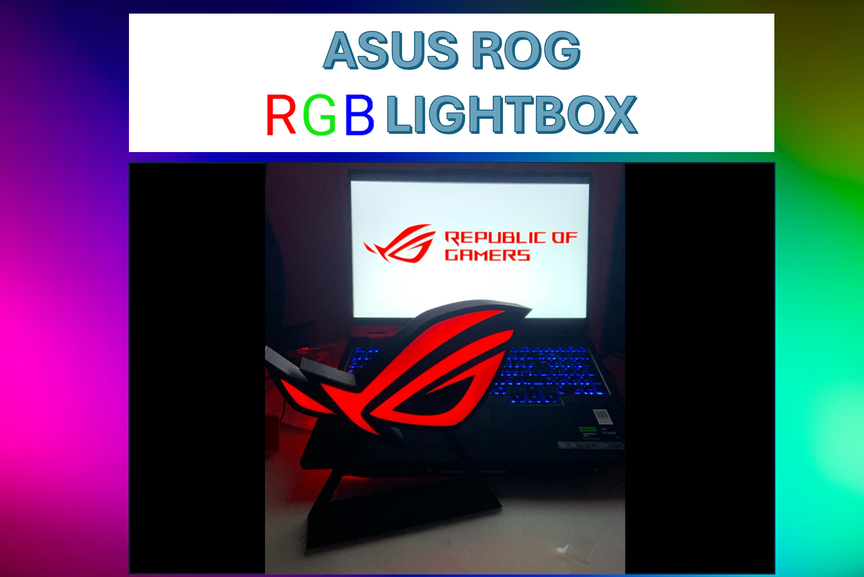 Asus ROG RGB Lightbox - Lampada