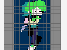 fnf among us pixel puzzle
