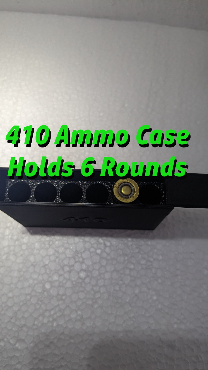 .410 Ammo Case - 6 Rounds