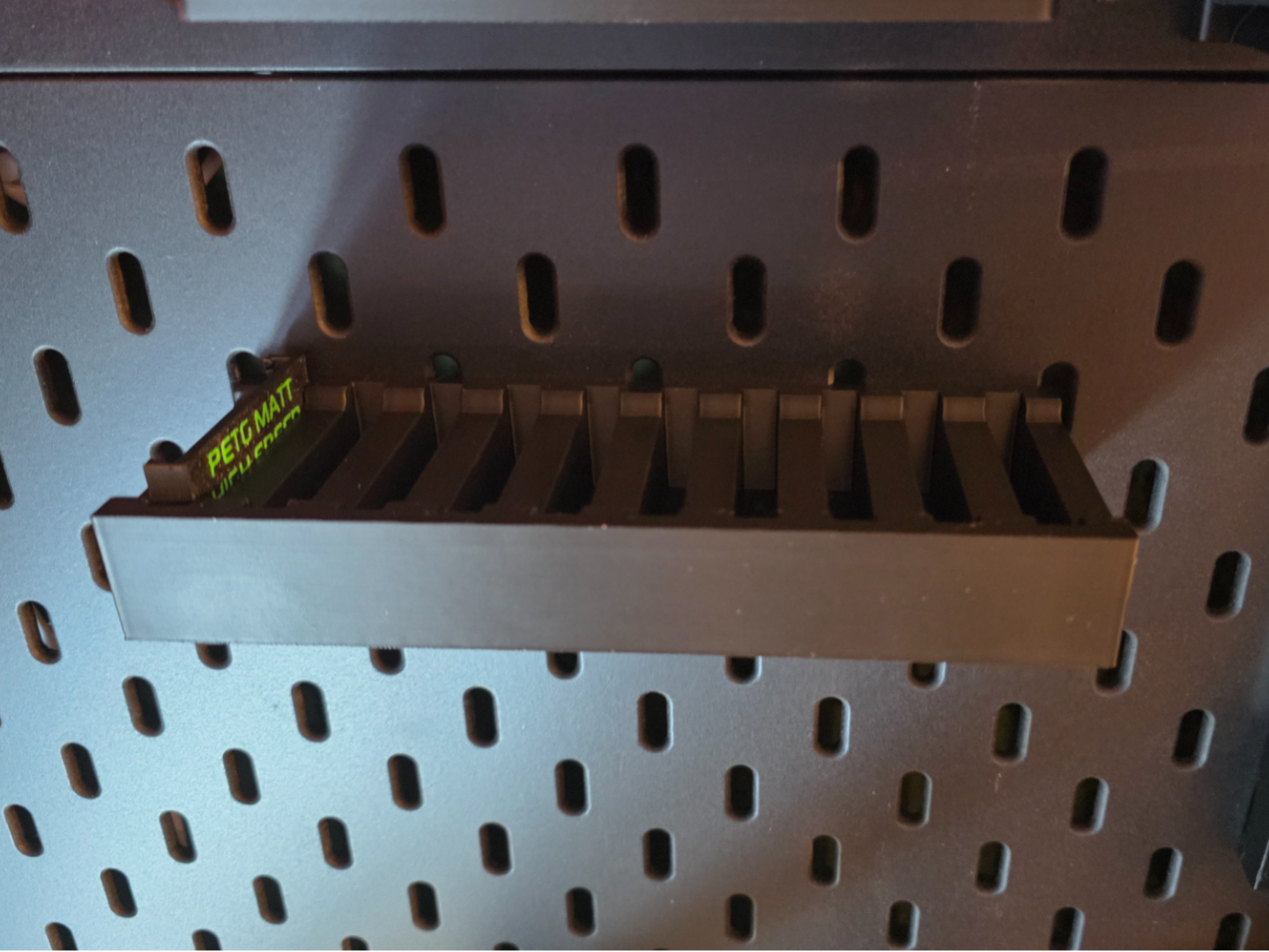 IKEA Skadis Trockenbox-Etikettenhalter
