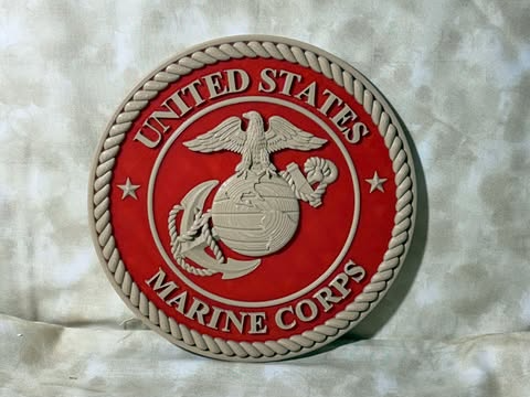 United States Marine Corps EGA Seal Wall Plaque