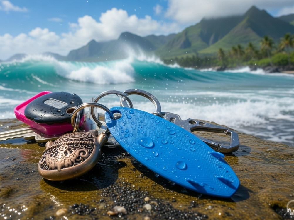 Surfboard Keyring