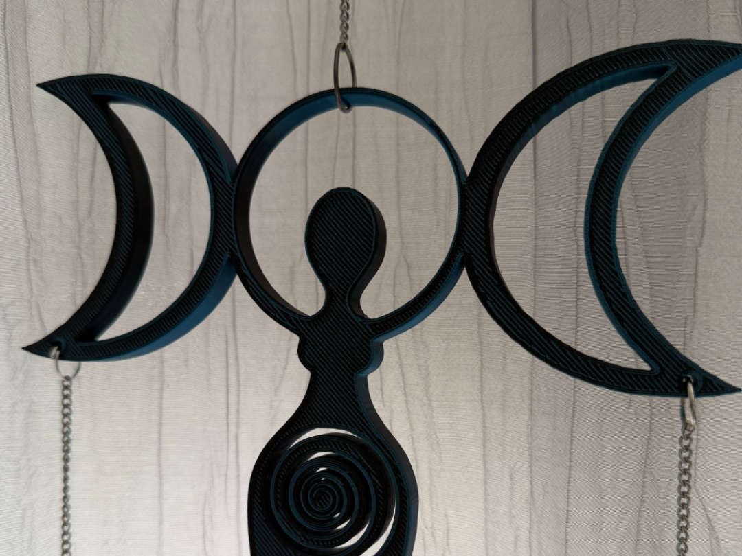 Triple moon Goddess Wall Art/Mobile