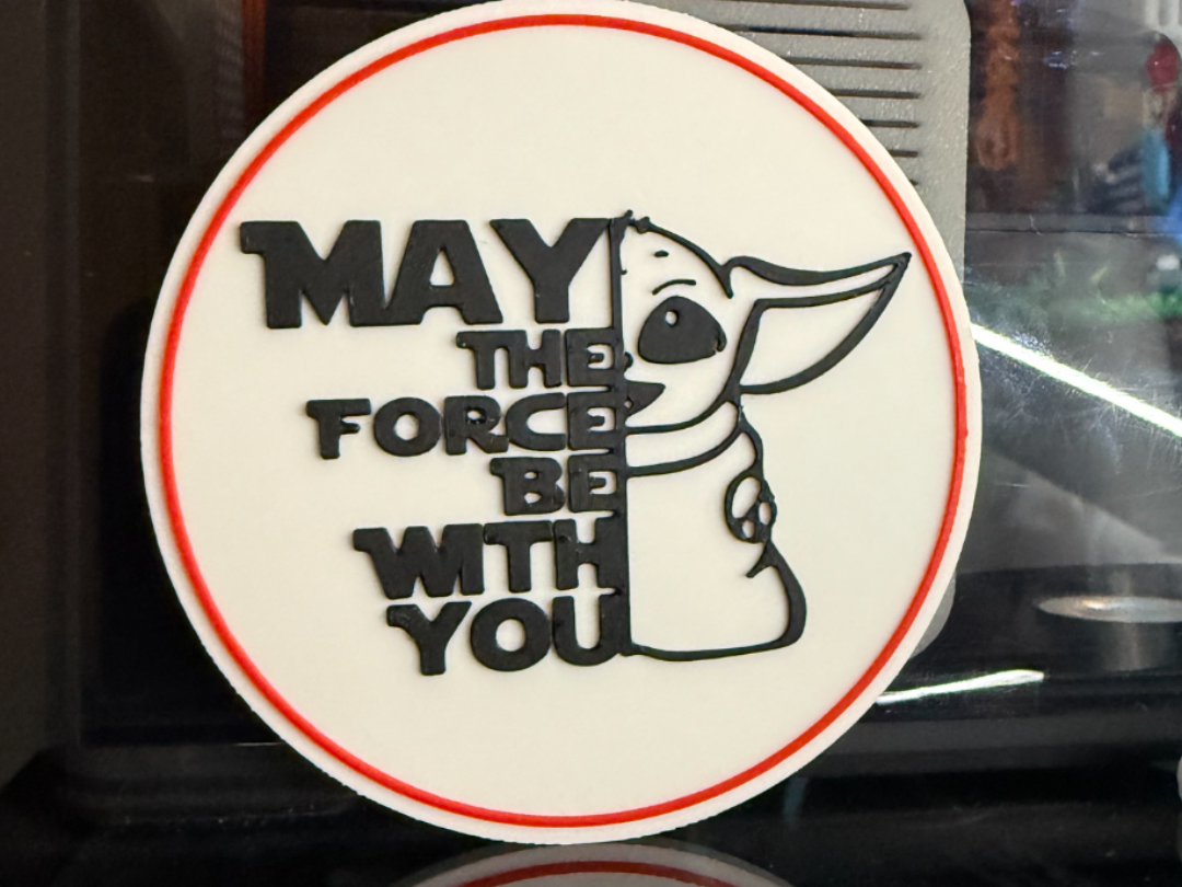 MAY THE FORCE BE WITH YOU