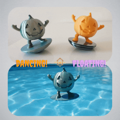 跳舞的南瓜 Pumpkin Dancing Floating