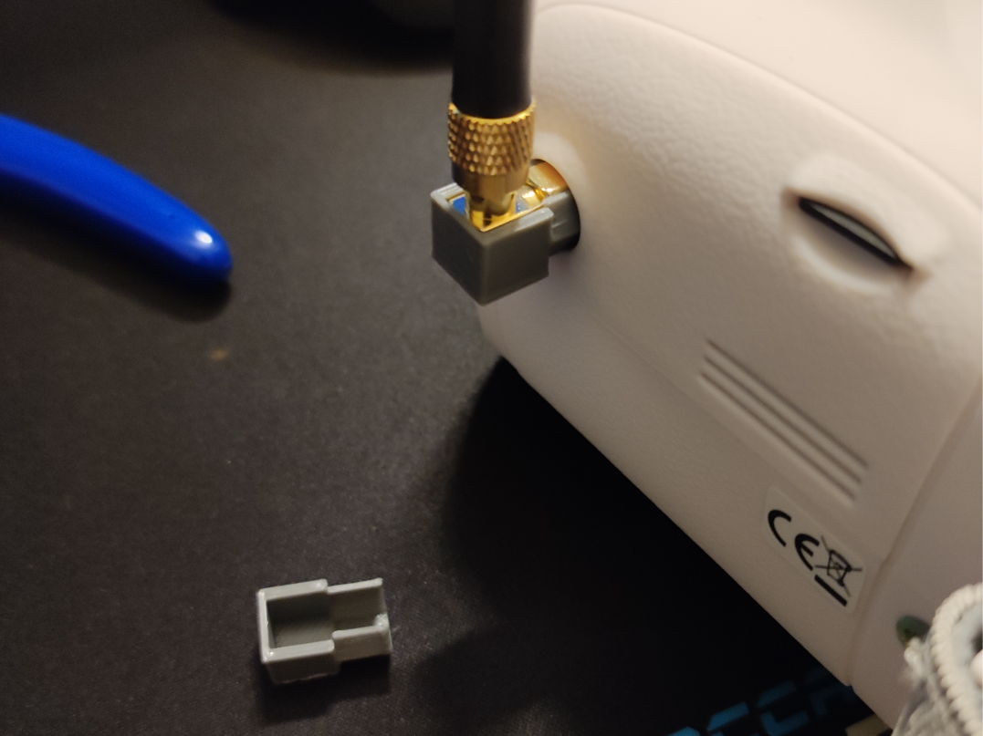 Support SMA connector for VTX antenna