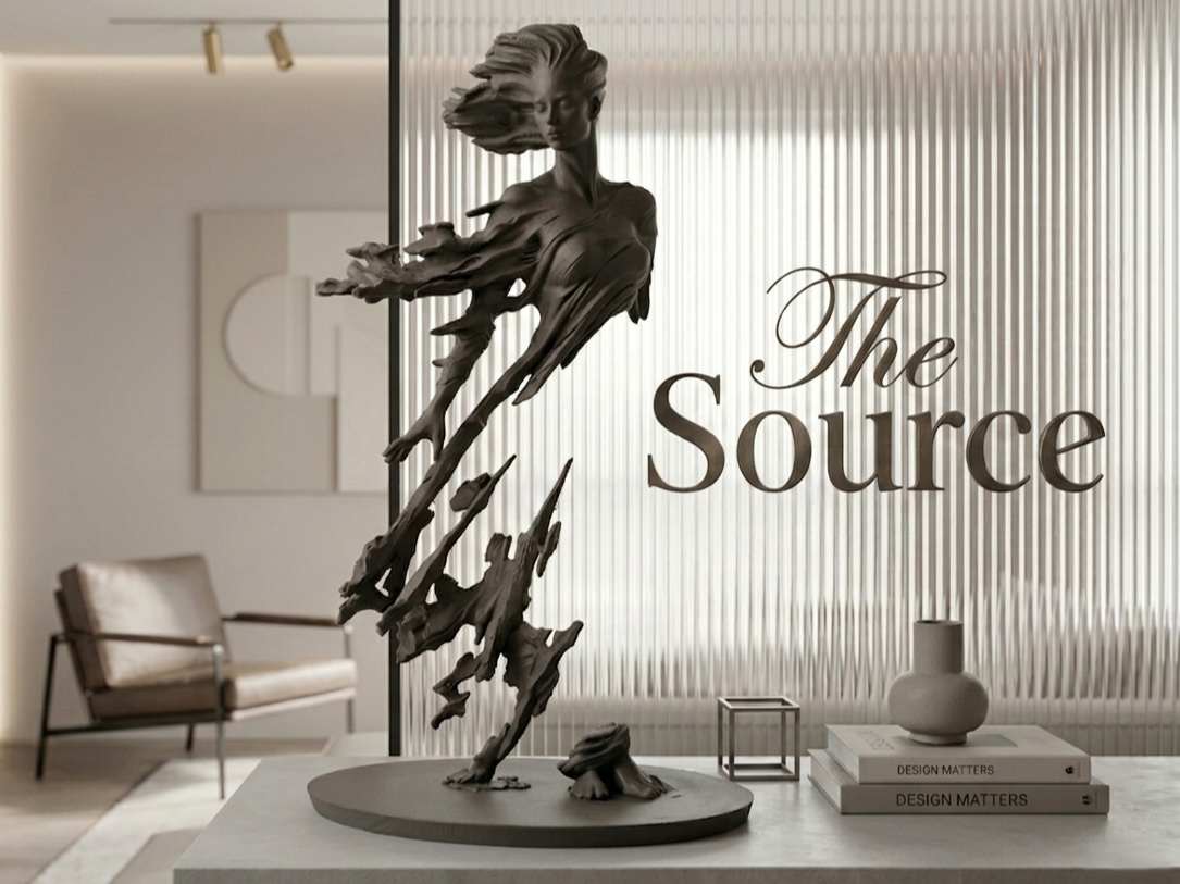 The source - Dynamic Sculpture by Luo Li Rong