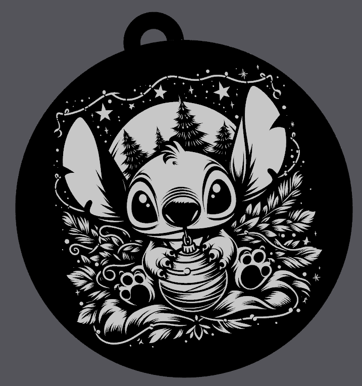 Stich Christmas Ornament