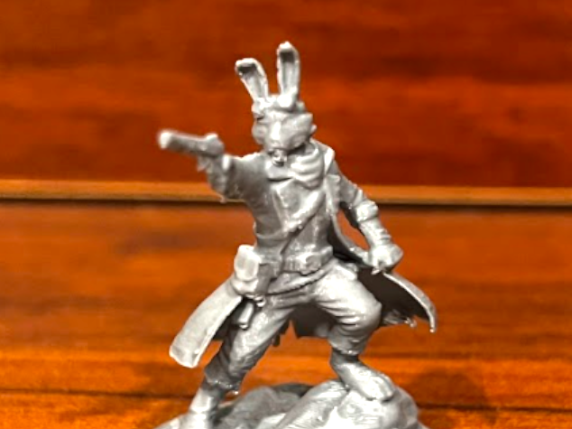 D&D Harefolk Ranger with a Gun